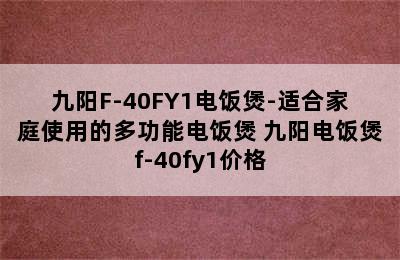 九阳F-40FY1电饭煲-适合家庭使用的多功能电饭煲 九阳电饭煲f-40fy1价格